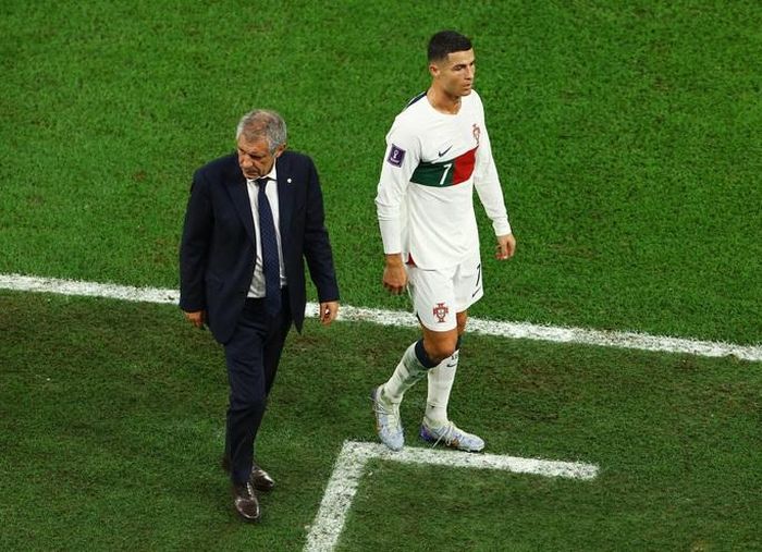 Ronaldo và HLV Fernando Santos được cho là có mâu thuẫn sâu sắc