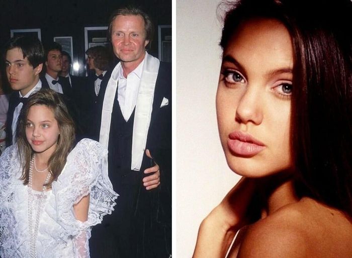 Những bức ảnh thời trẻ chứng minh vẻ đẹp tự nhiên của Jolie.