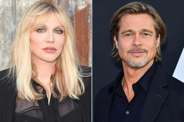 Courtney Love cáo buộc Brad Pitt gây áp lực để có vai diễn lấy cảm hứng từ chồng cô. Ảnh: People.