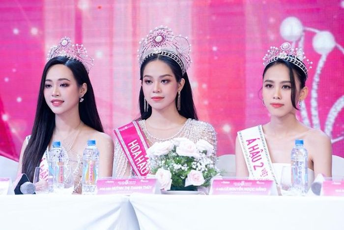 Top 3 Hoa hậu Việt Nam 2022 xuất hiện sau đăng quang.