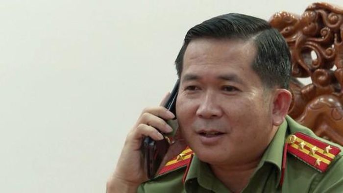 Ông Đinh Văn Nơi thời điểm làm Giám đốc Công an tỉnh An Giang. Ảnh: NLĐO