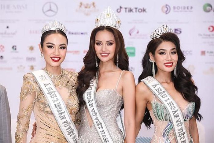 Top 3 Hoa hậu Hoàn vũ Việt Nam 2022.