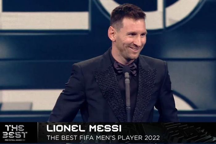 Messi lần thú nhì giành giải thưởng FIFA The Best