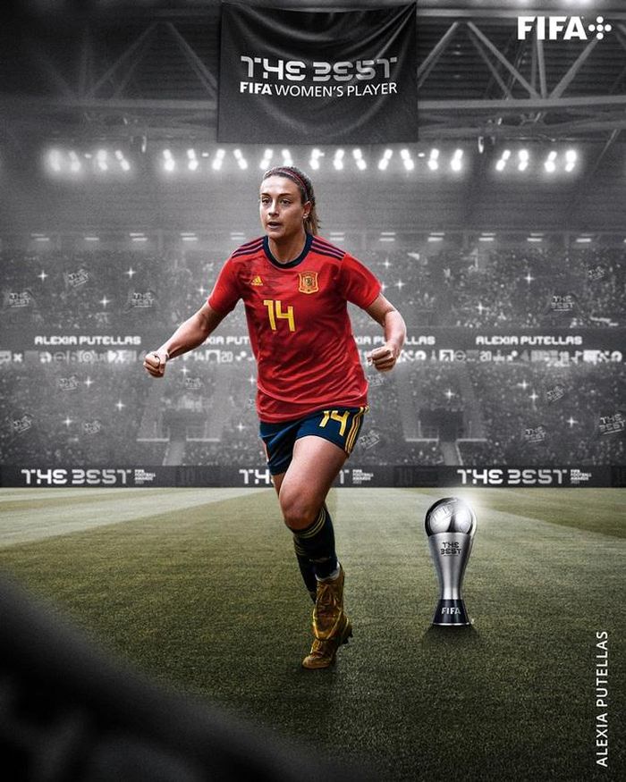 Alexia Putellas đoạt FIFA The Best 2022 dành cho nữ cầu thủ