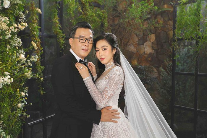 Ảnh cưới của vợ chồng Hà Thanh Xuân.