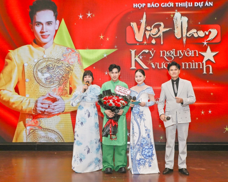 Ca sĩ Nguyên Vũ công bố dự án âm nhạc "Việt Nam – Kỷ nguyên vươn mình"