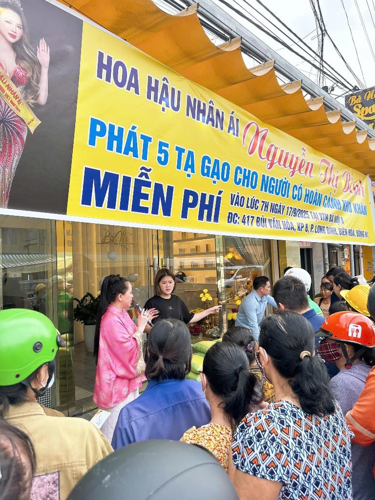 hoa hậu Nguyễn Thị Bình, từ thiện, nhân ái